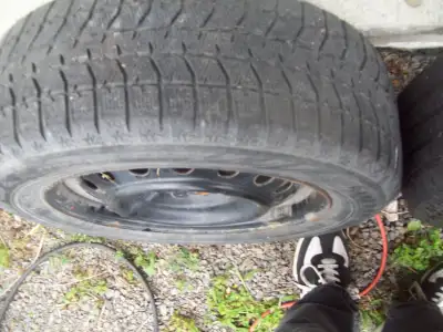 Pic 1 rim and tire off a Toyota Camry 215/60/16 DLIZZAK $25.00. Pic 2 tire 215/60/16 $15.00. Pic 3 &...