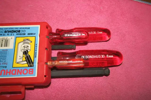 BONDHUS Metric 9 piece Hex Balldriver Tool Set in Hand Tools in Guelph - Image 4