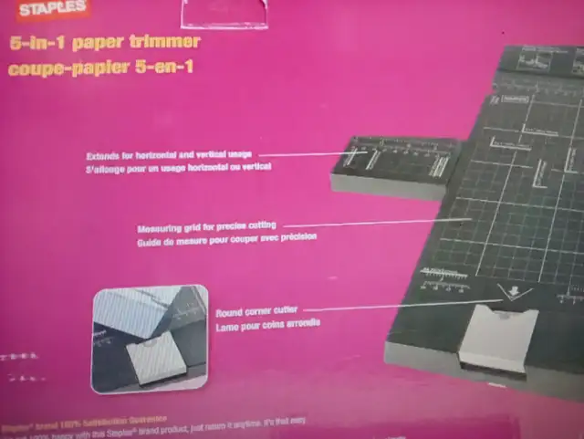 Tranche coupe papier 5 en 1 in Hobbies & Crafts in St-Georges-de-Beauce - Image 8