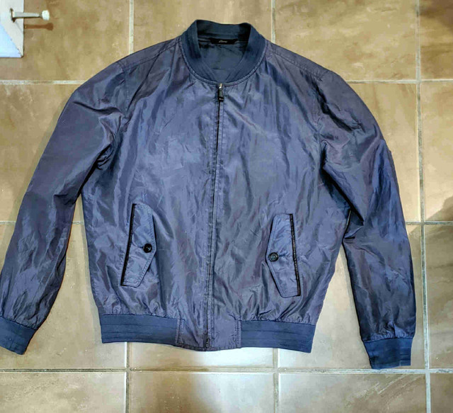 Brioni silk bomber jacket  in Men's in Edmonton
