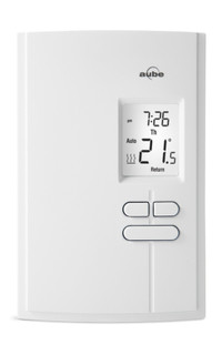 Aube 2500W 240V Electronic Programmable Thermostat Électronique