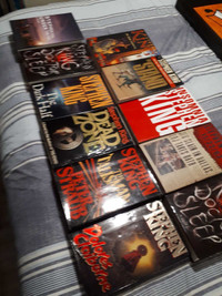 First edition Stephen king Books.