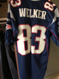  New England Patriots football jersey “Welker 83”. Official NFL 