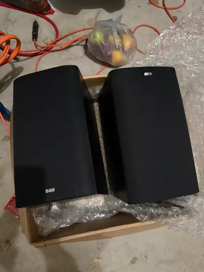 B&W home theatre speakers two sets, View more