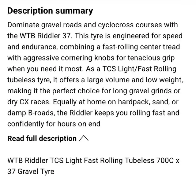 WTB Raddler gravel tires in Road in Markham / York Region - Image 8