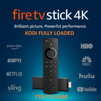 Amazon 4K Fire Stick Fully Set Up and Programmed