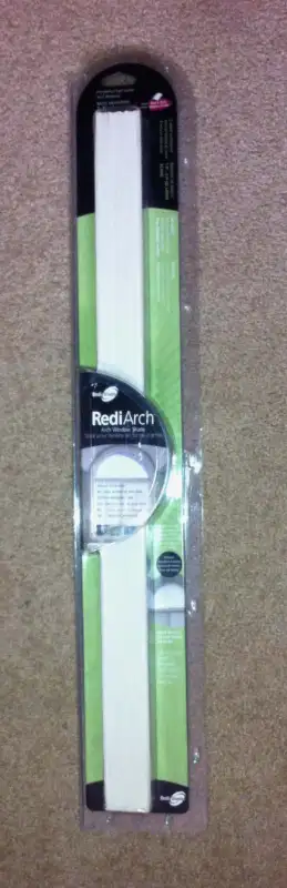 *NEW* White Arch Window Shade, View more