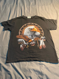 vintage eagle print t shirt