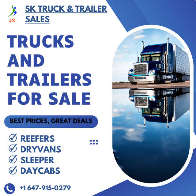 TRUCK AND TRAILER FOR SALE- GREAT DEALS, BEST PRICES-CALL US NOW in Cargo & Utility Trailers in Mississauga / Peel Region