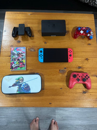 Nintendo Switch Oled with Accessories 