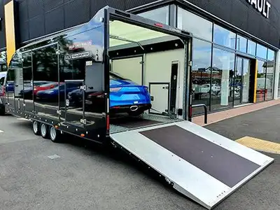 Enclosed Car transport driver, View more