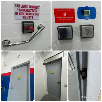 We provide all types of automation for Handicap door operator Automatic door opener, Barrier free wa...