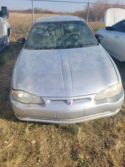 2004 Montecarlo PARTS CAR pre crush sale $750 firm as is final sale no keys unknown kms