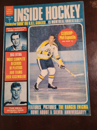 1969-70 Inside Hockey Magazine 