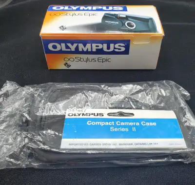 OLYMPUS ∞STYLUS EPIC 35MM FILM CAMERA BRAND NEW IN BOX RARE The camera is new, never used. Comes wit...