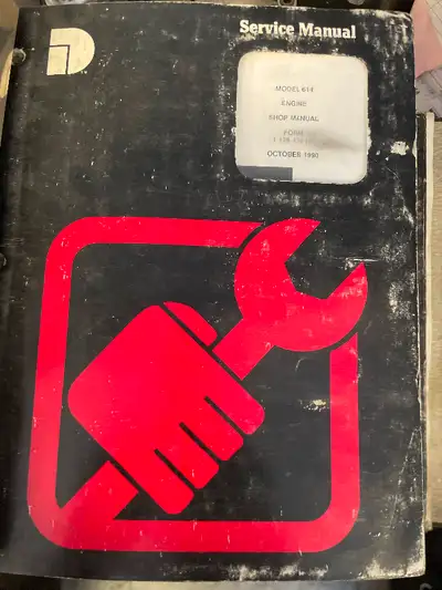 Complete set of Manual’s Engine shop manual Engine operator manual Can send more pictures if require...