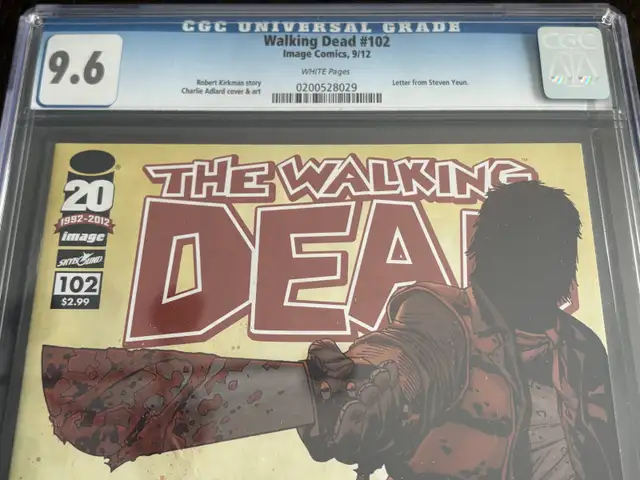 Walking Dead #102 CGC 9.6! in Comics & Graphic Novels in Windsor Region - Image 3
