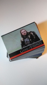 Game of Thrones saison 1 cartes set de base complet