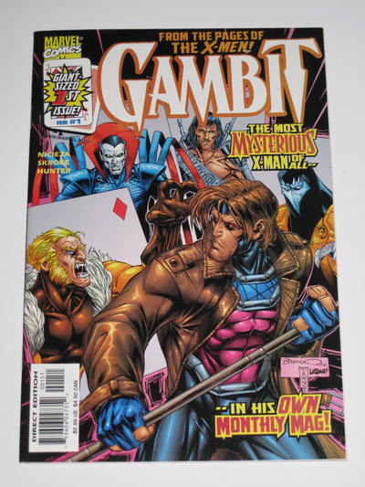 Marvel Comics Gambit#1 Jack of Diamonds Variant comic book, View more