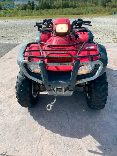 2005 honda ATV. I’ve owned this since new. Comes with a plow. Runs good just haven’t used it much in...