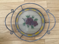 Glass Serving Tray/Wall Decor