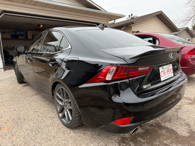 2015 LEXUS IS250 F SPORT AWD RED INTERIOR in Cars & Trucks in Calgary - Image 2