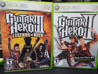 Guitar hero  2 and 3 video games - XBOX 360