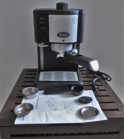 DeLonghi Espresso Coffee Machine, View more