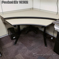 Teknion TOS Sit Stand Corner Desk