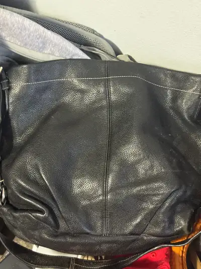 Coach Leather Hobo Bag, View more