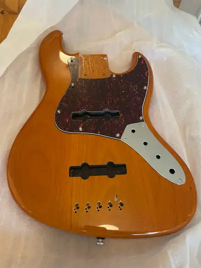 5 String Active Bass Body, String Through Bridge, View more