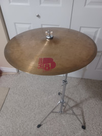 Ride drum cymbal B8 with stand