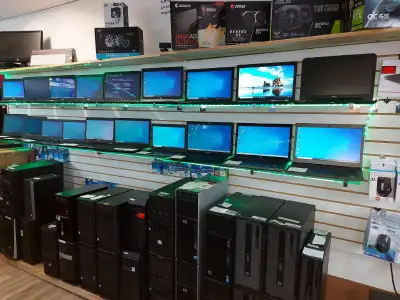 Ordinateur Laptop et tour HP Dell Lenovo et Toshiba, View more