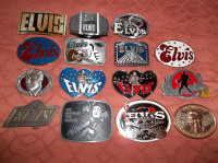 Elvis Presley Collectible Belt Buckles