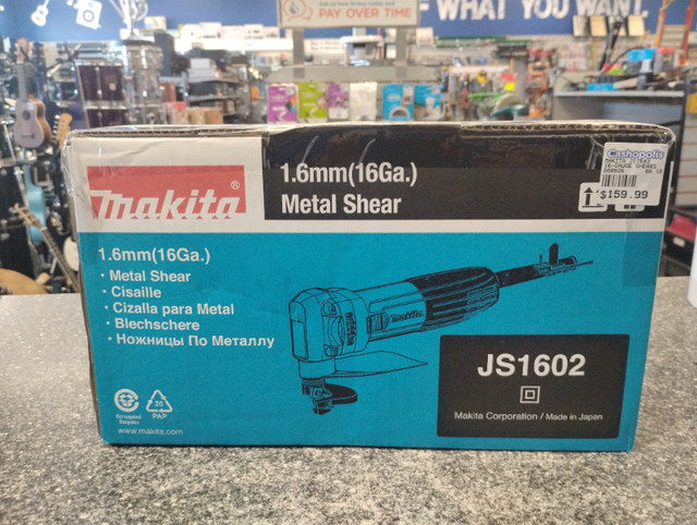 Makita JS1602 16-Gauge Sheers @ Cashopolis!!! in Power Tools in Saskatoon