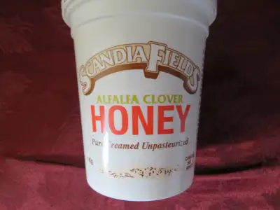 HONEY: Product of Alberta 1 Kg Pure Creamed Unpasteurized, View more