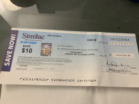 Similac 10$ save coupon (expires September 07,2024) $5