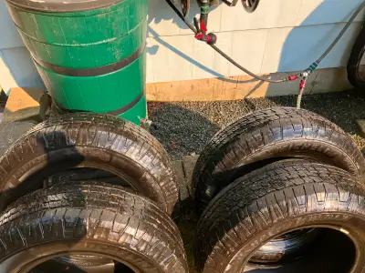 These were $1630 new and only have 8,250 km on them before buying a set of all terrain tires for off...