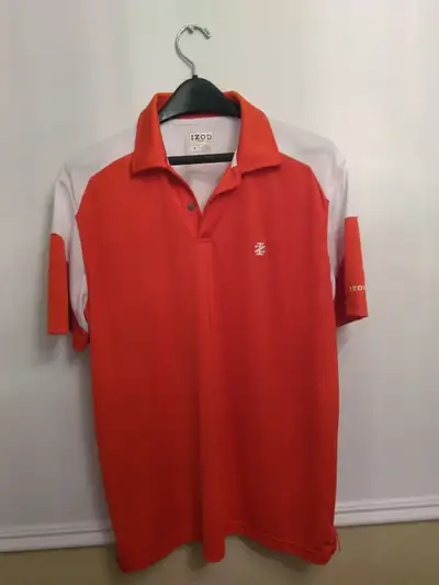 Izod golf shirt, Men’s size Medium, $5.
