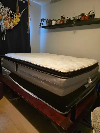 Simmons Beautyrest Double PillowTop Mattress + Box Spring, View more