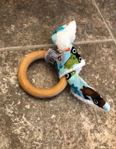 Playful Peanut Baby Teether, View more