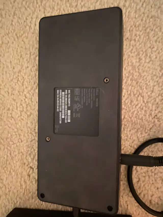 DELL WD19TB Thunderbolt Docking with 180W AC Power Adaptor in Laptop Accessories in Ottawa - Image 7