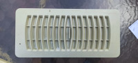 Air Register Vent for Ceilings Walls and Floors, 4 in. x 10 in