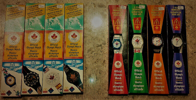 McDonald's Olympic watches in Arts & Collectibles in Guelph