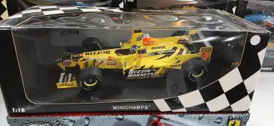 Diecast  Mugen Honda 198 Damon Hill Minichamps 1/18 die cast, View more
