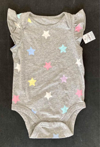 New With Tags Baby Gap Star Onesie 12-18 months