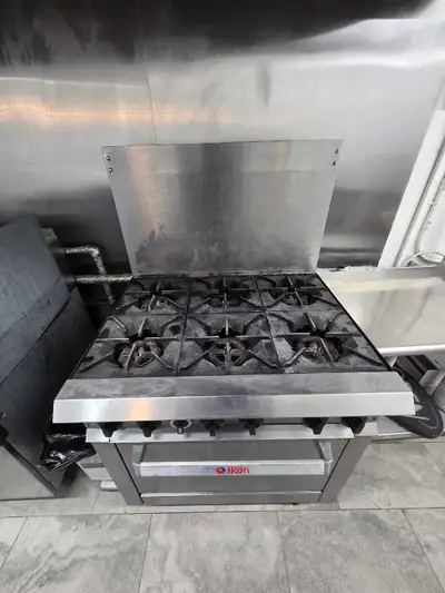 ikon 6 burner range., View more