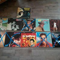 Vinyle D Elvis avec pochet  PRIX SUR DEMANDE