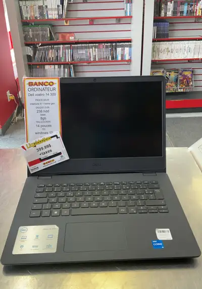Laptop Dell Vostro 14300 en liquidation Inventaire 300518001 Garantie disponible Telephone: 514-564-...