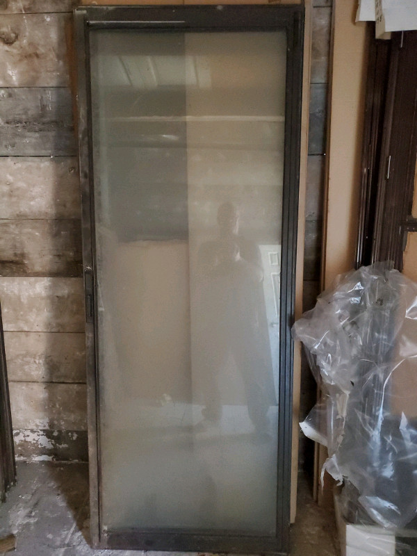 Sliding glass patio doors, storm door, sliding screen. in Windows, Doors & Trim in Cambridge - Image 2